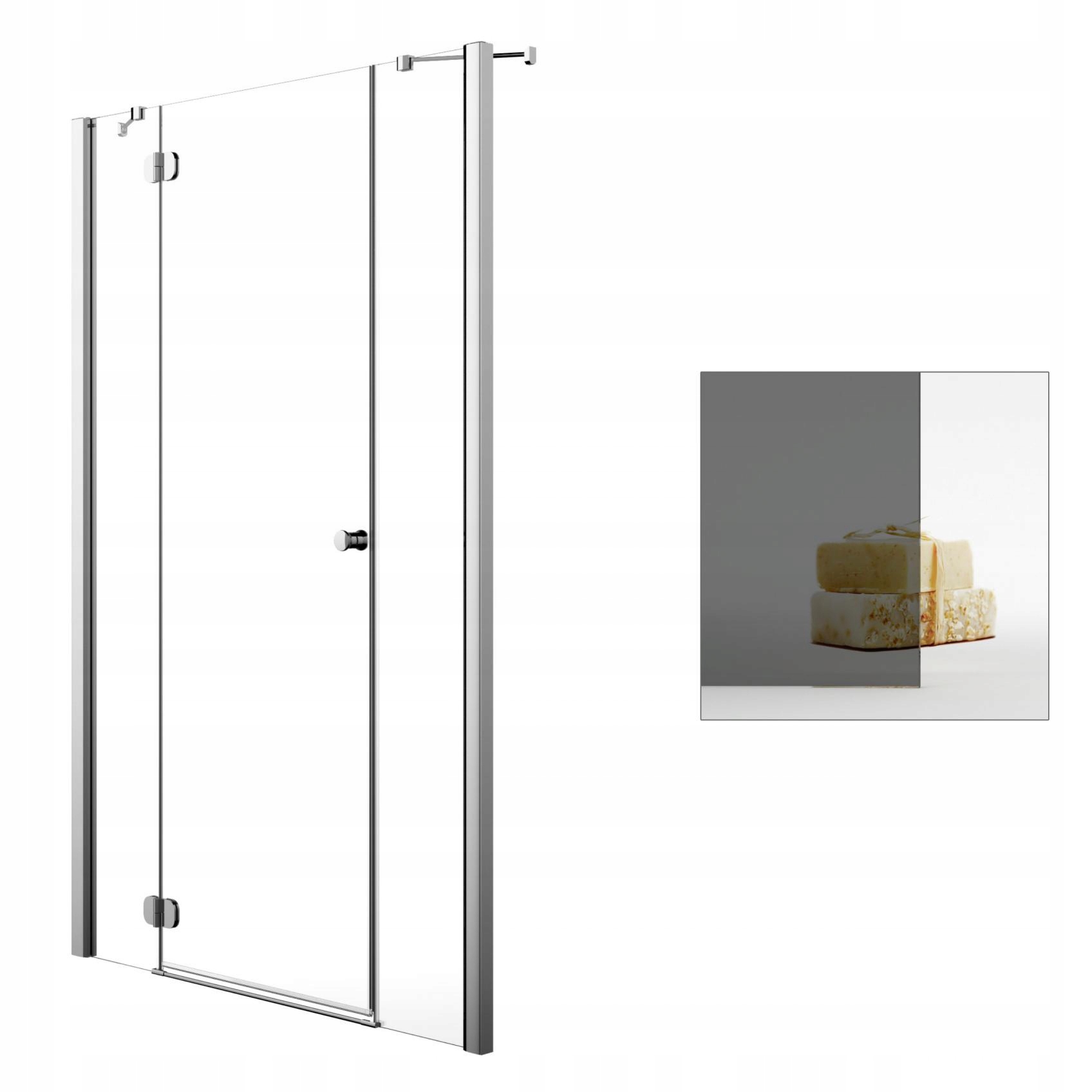 Sprchové dvere - RADAWAY Torrenta DWJS 200 L grafitové sprchové dvere