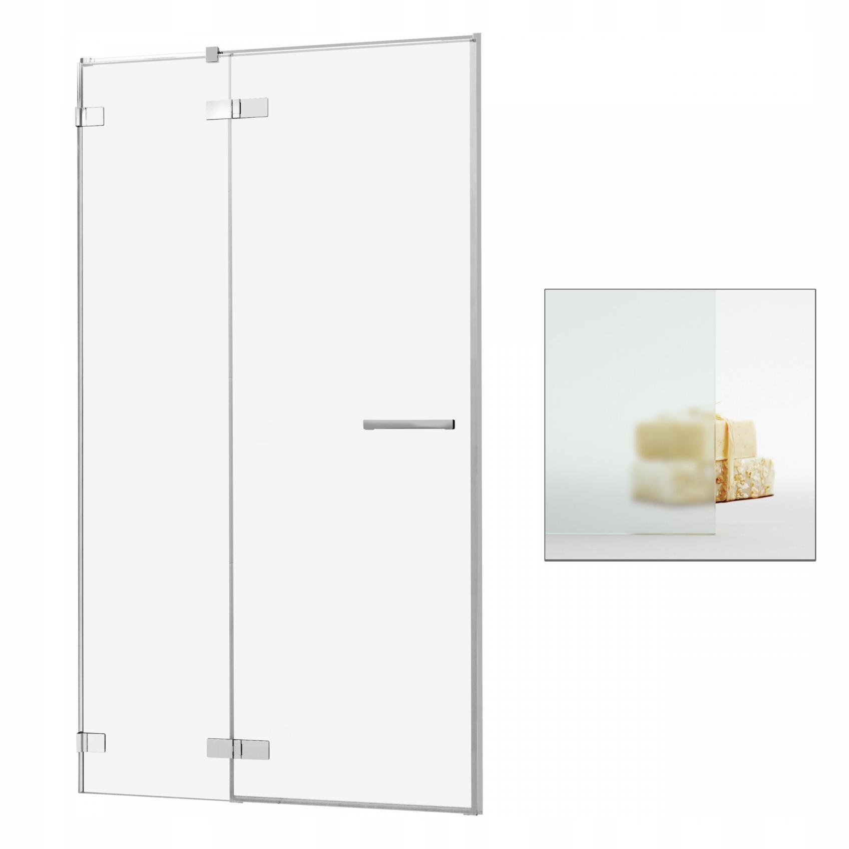 Sprchové dvere - Arta DWJ II 120 L saténové sprchové dvere do sprchy