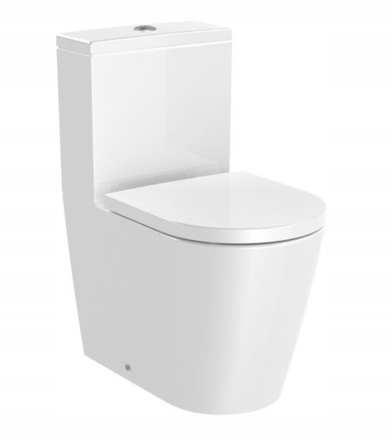 WC MISA - TOALETNÁ MISA ROCA INSPIRA PRE KOMPAKTNÉ 60x37,5 cm