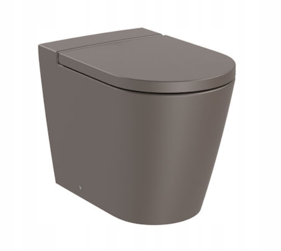 WC MISA - ROCA INSPIRA STOJAJÚCA WC MISKA 56x37 cm CAFE