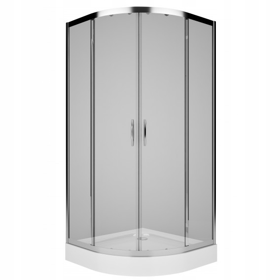 Sprchový kút - Sprchovací kút Koło Perline 90x90 so sprchovou vaničkou