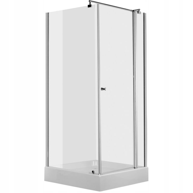 Sprchový kút - ŠTVORCOVÁ SPRCHOVÁ KABÍNA 80 CM DEANTE CUBIC