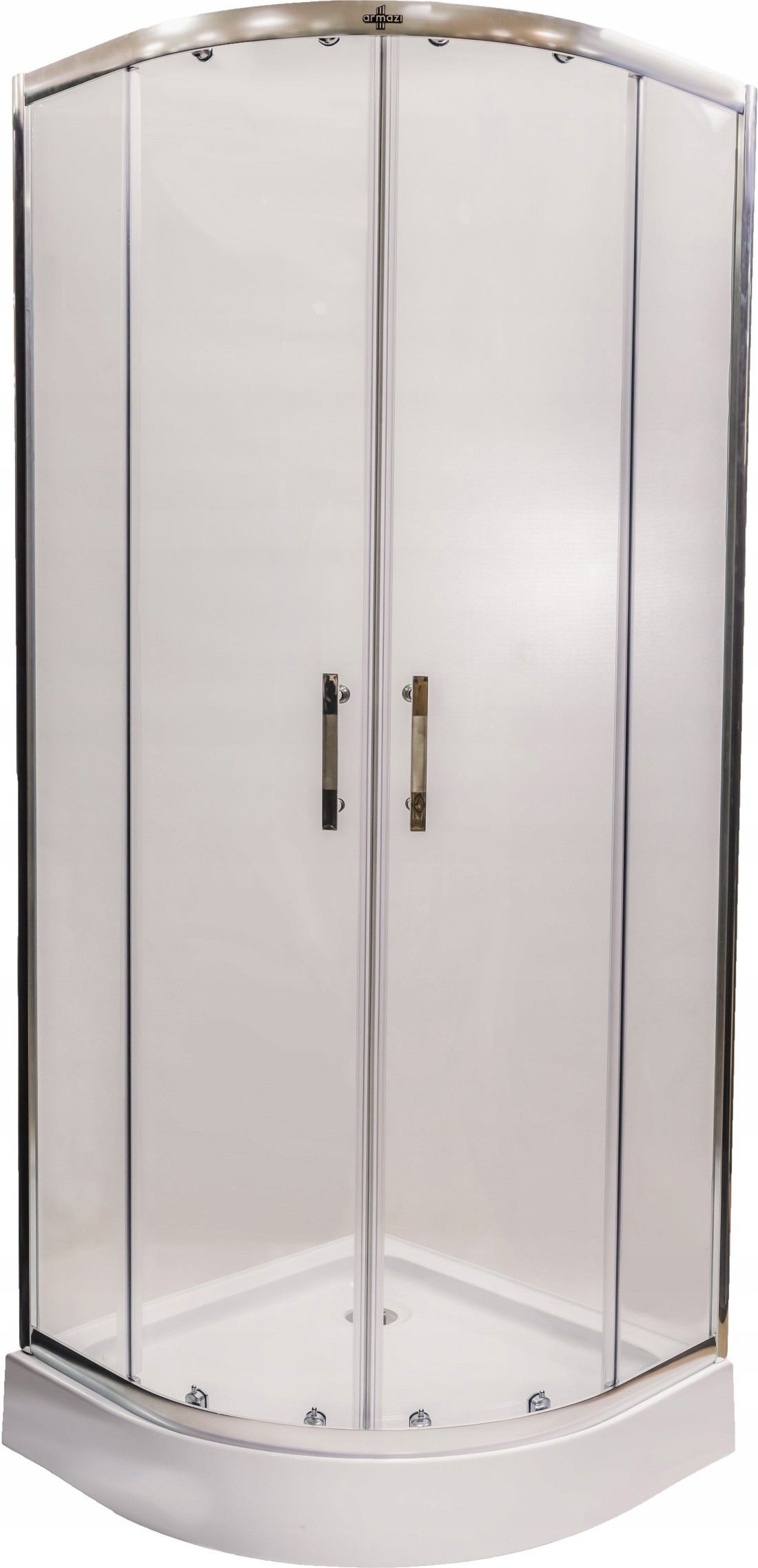 Sprchový kút - SPRCHOVÁ KABÍNA S PODNIČKOU 90X90 SKLO 6MM