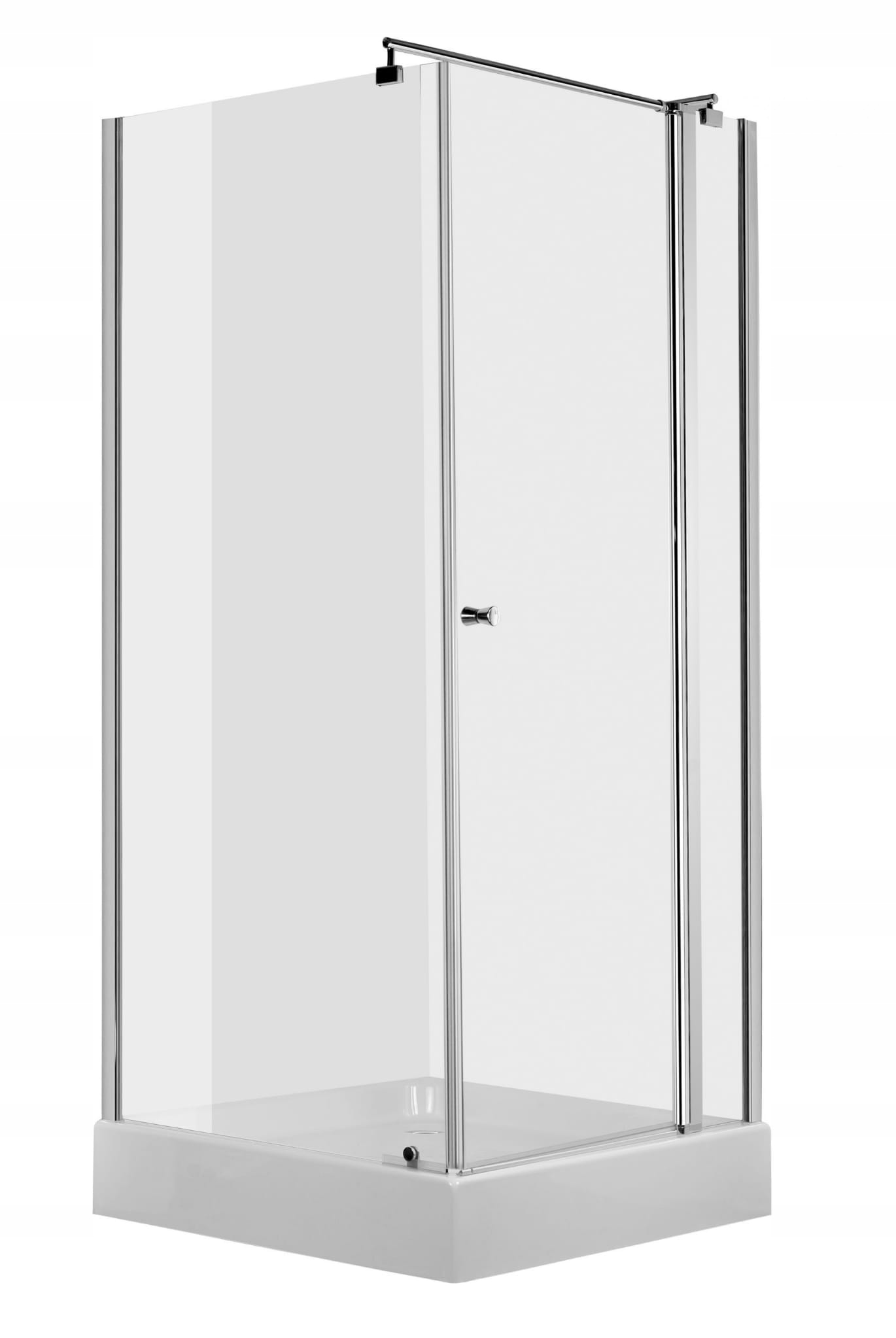 Sprchový kút - Štvorcový sprchový kút 90 cm CUBIC Deante