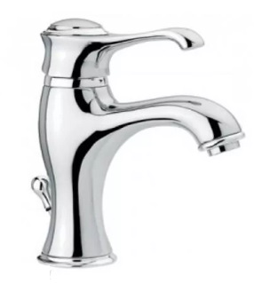 Umyvadlová batéria - STÁLEJ DREVNÁ BATÉRIA EMMEVI TIFFANY 6003CR