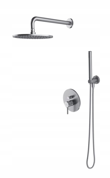 Sprchový panel - OMNIRES Y FLUSH SPRCHOVÁ SADA NIKL