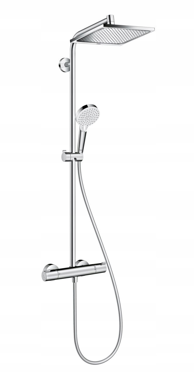 Sprchový panel - CROMETTA E 240 CHROMOVÁ HANSGROHE SPRCHOVÁ SADA