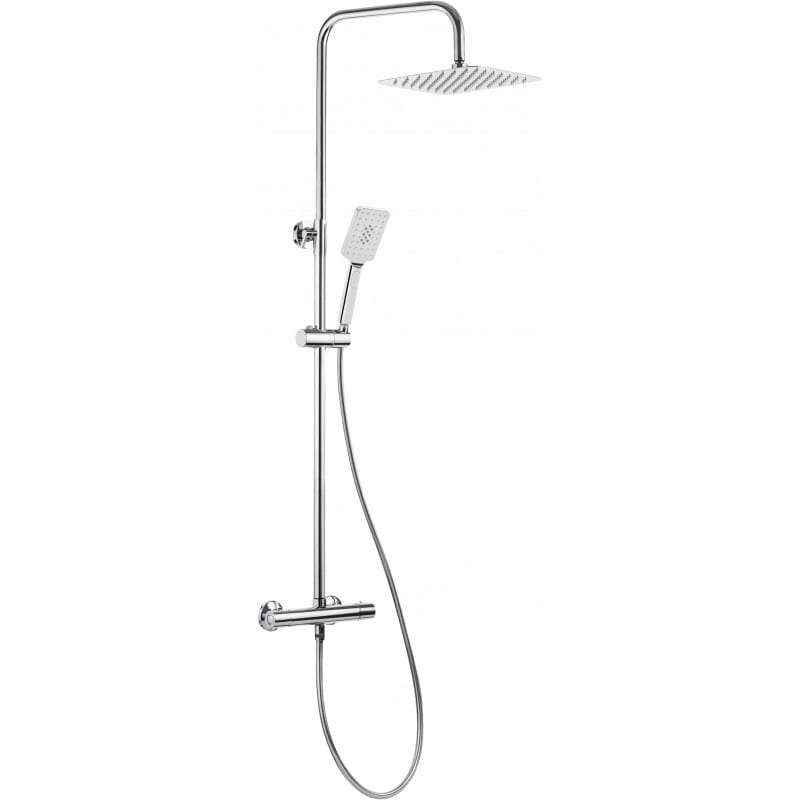 Sprchový panel - Deante Alpinia Rainwater with whip. termostatický
