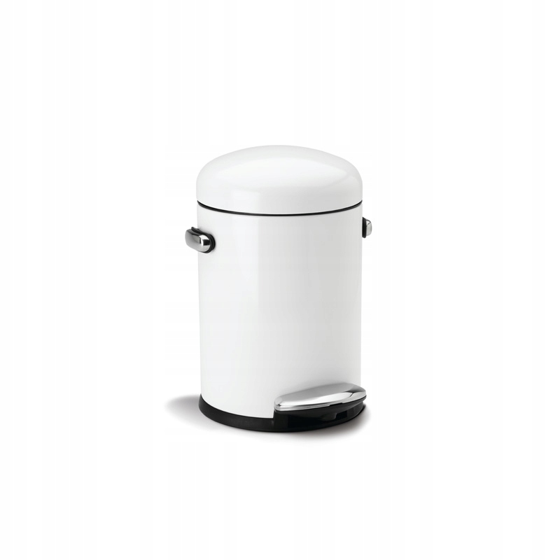 Kôš na pedále RETRO 4.5L Simple Human Retro white