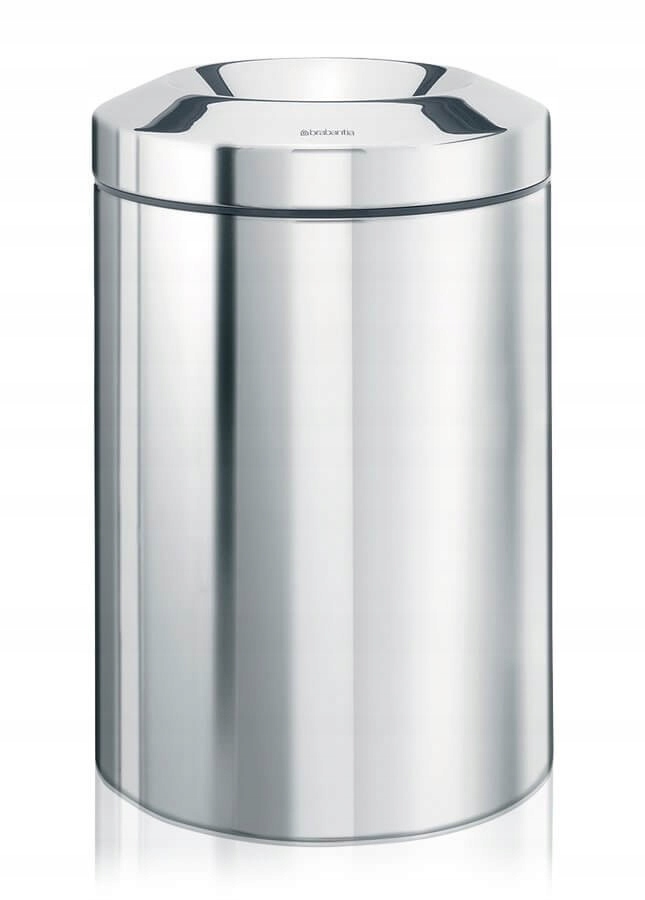 Samozhášací kôš Brabantia, leštená oceľ, 7 l