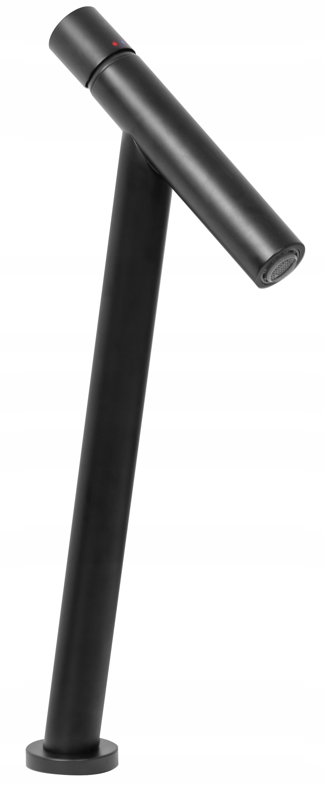 Umyvadlová batéria - Faucetový umývadlový mixér Zen Black Rea, vysoký 40 cm