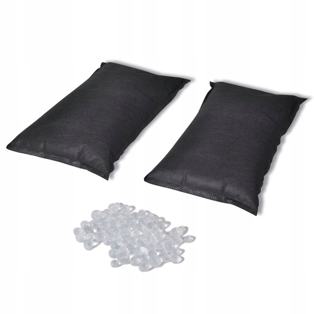 Odvlhčovač vzduchu - Vrecká zo silikagélu, 2 ks, 2 kg