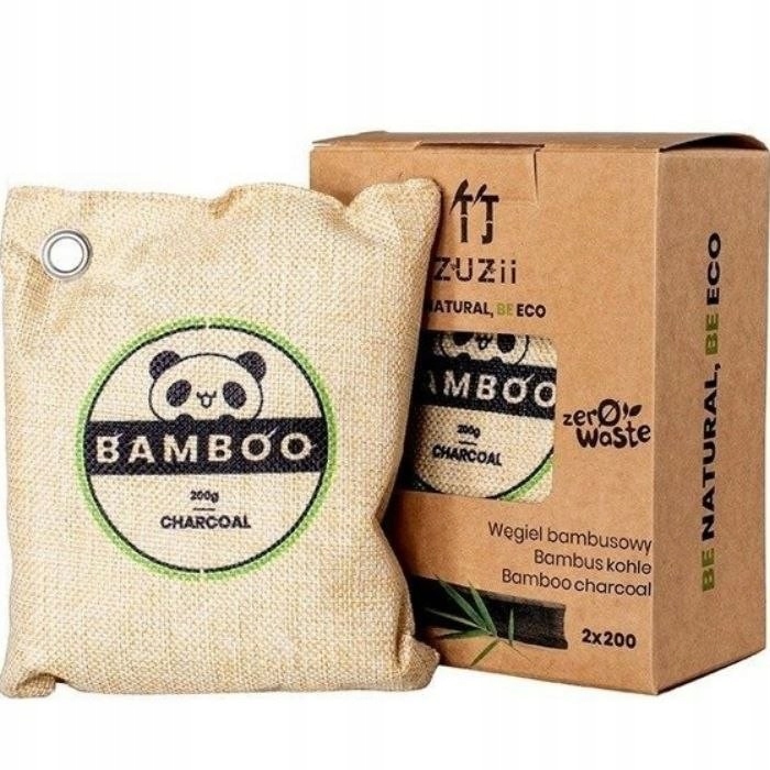 Odvlhčovač vzduchu - Sušička vzduchu z bambusového uhlia 2x200g