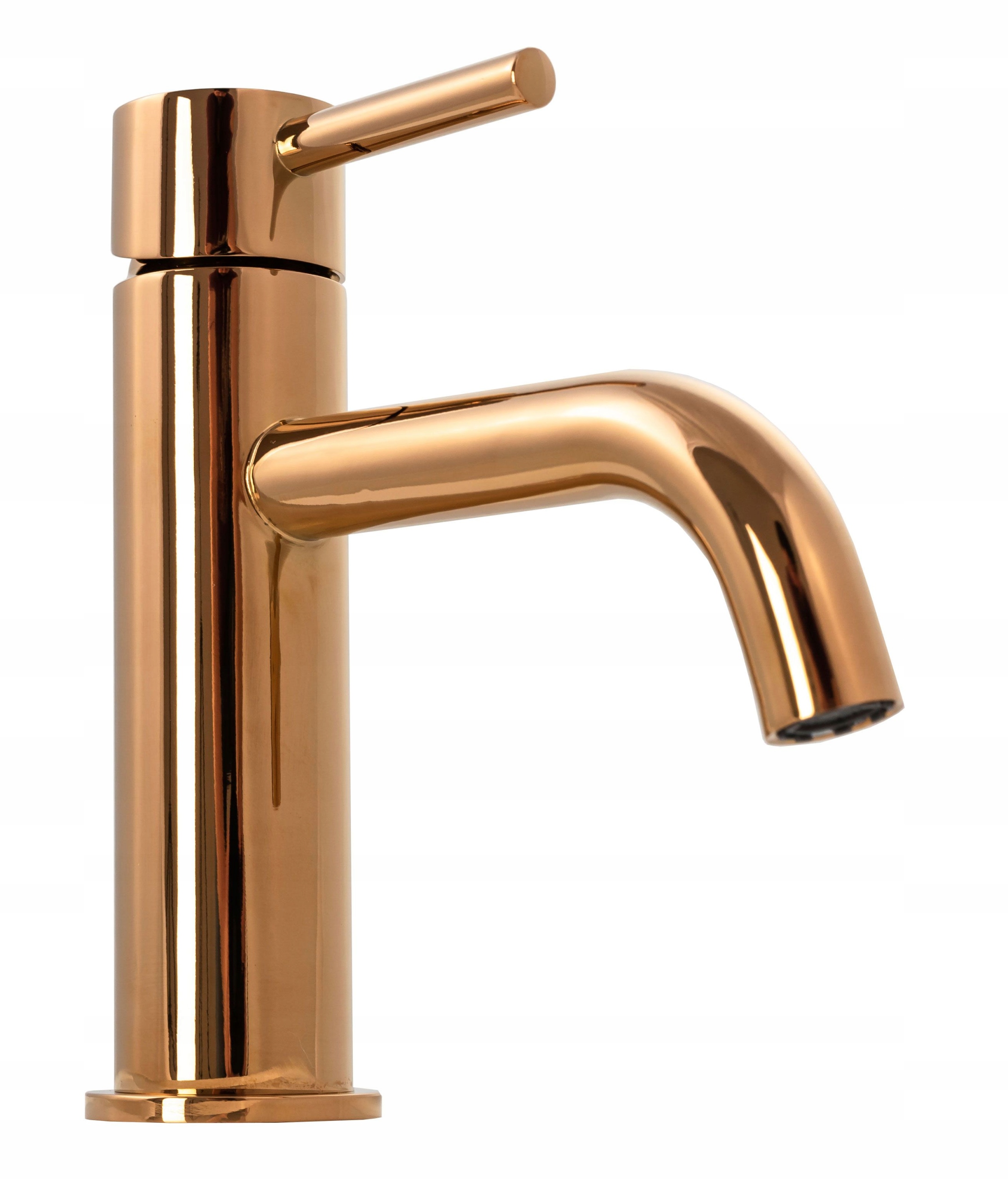 Umyvadlová batéria - Umývadlový faucet LUNGO ROSE GOLD LOW REA