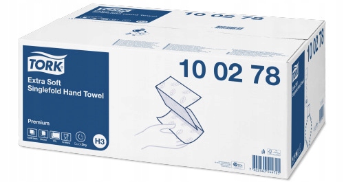 Držiak papiera *** TORK 100278 ZZ uterák extra mäkký 3000 ***