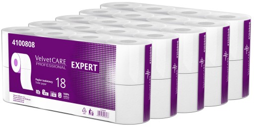 Držiak papiera Toaletný papier VELVET Care EXPERT 3 VRSTVY 40 ks