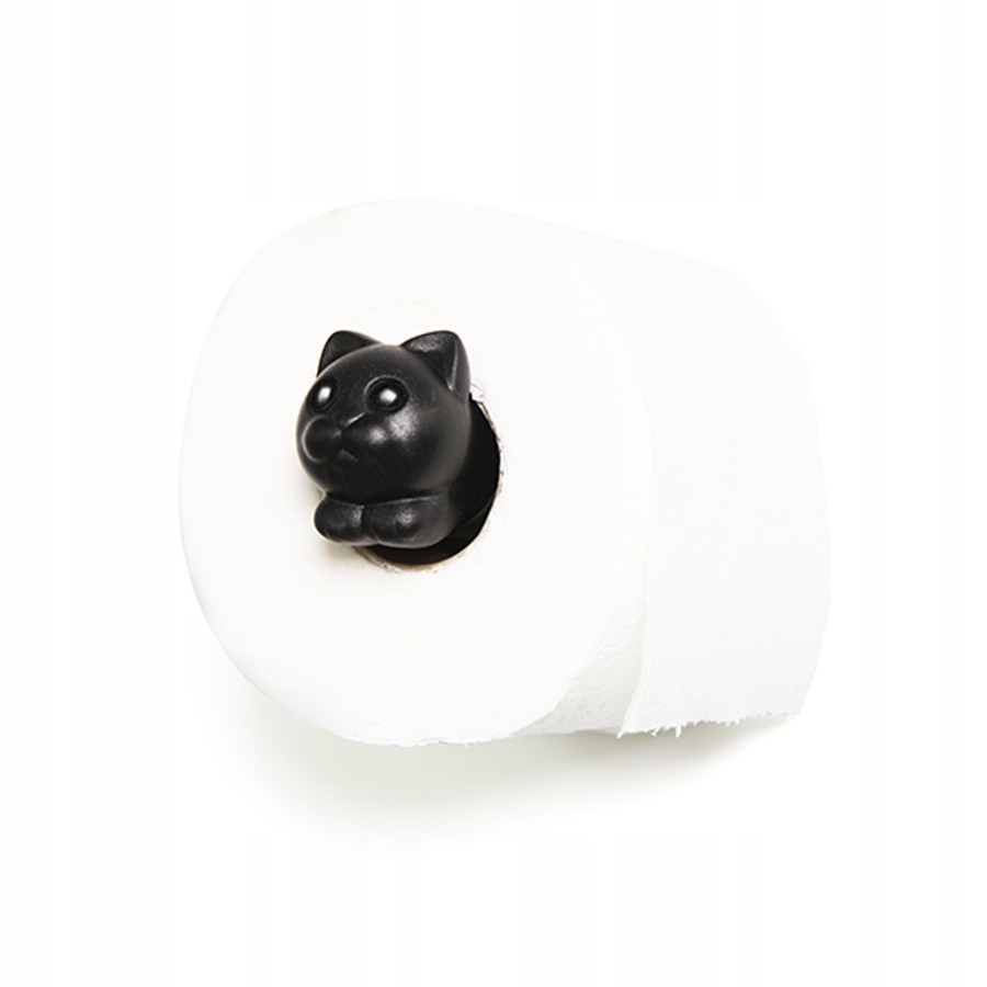 Držiak papiera Držiak na toaletný papier Roll Meo čierny 10293-B