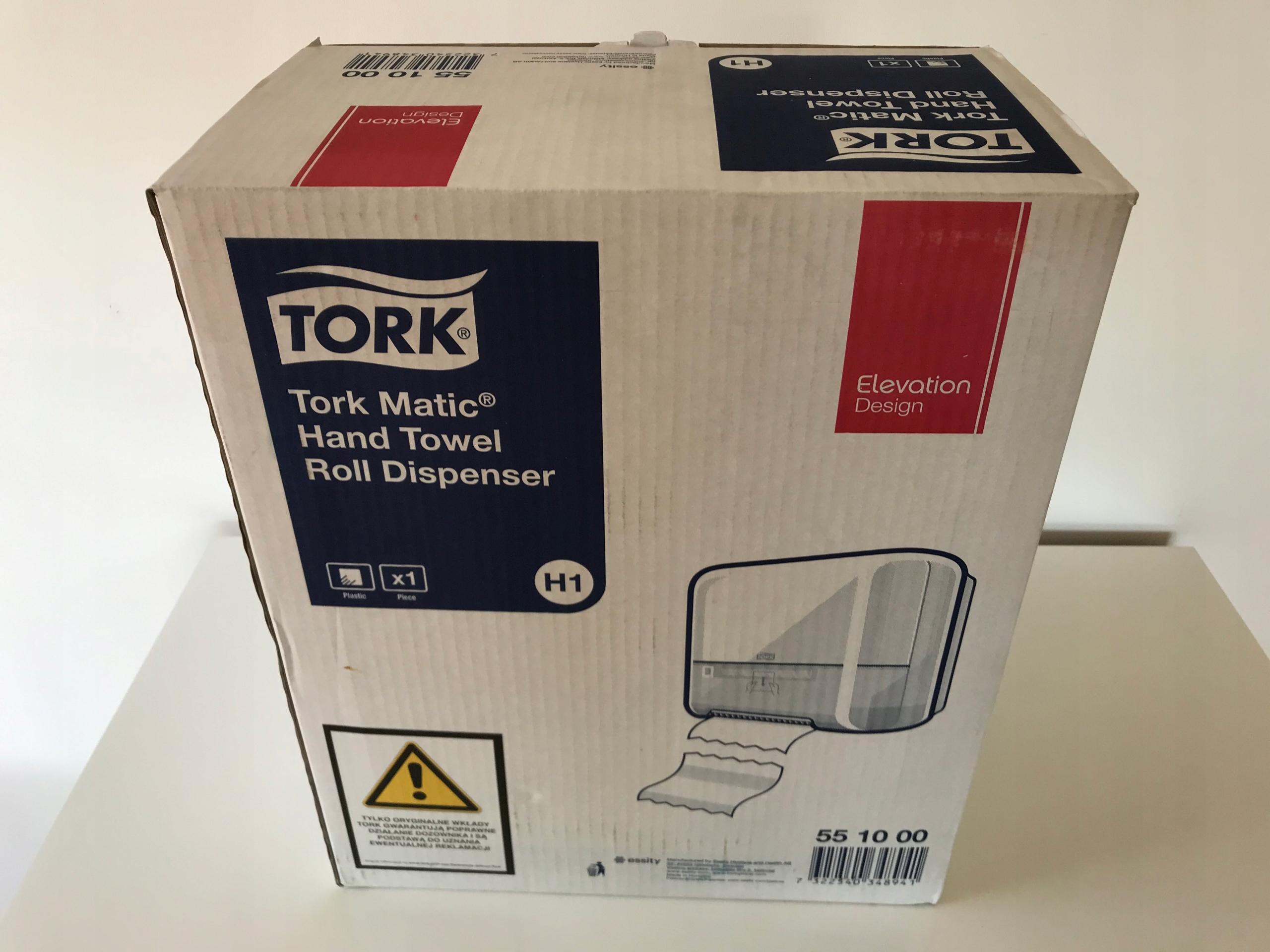 Držiak papiera Zásobník Tork - zásobník na uteráky 551000 H1 NOVINKA