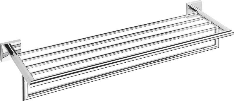 Vešiak - BETA polica na uteráky so zábradlím 655x110x215mm