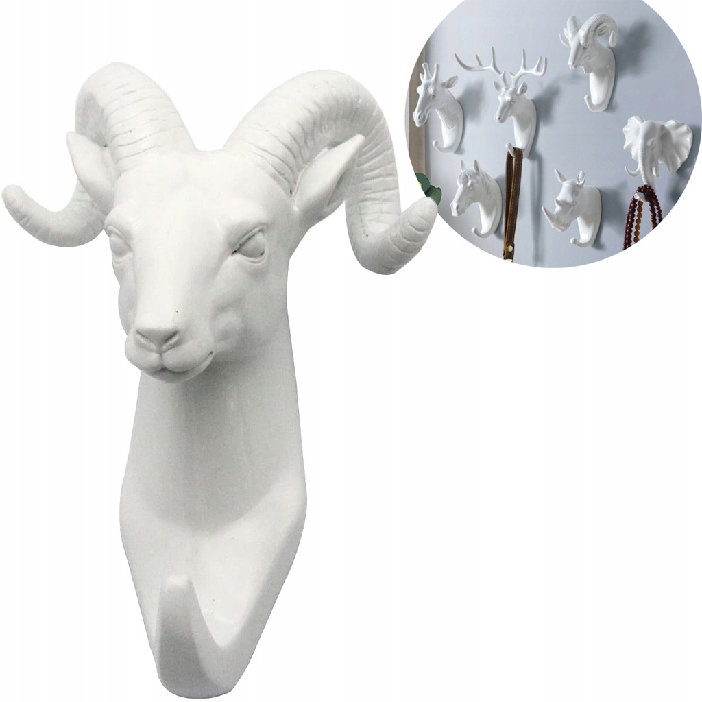 Vešiak - Vešiak, háčik na kľúče, nástenný (White Aries