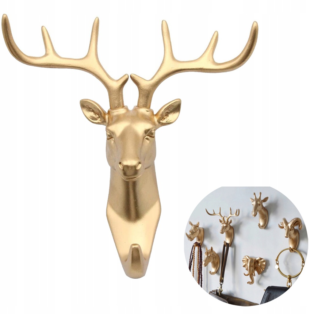 Vešiak - Vešiak, háčik na kľúče, nástenný (Złoty Deer
