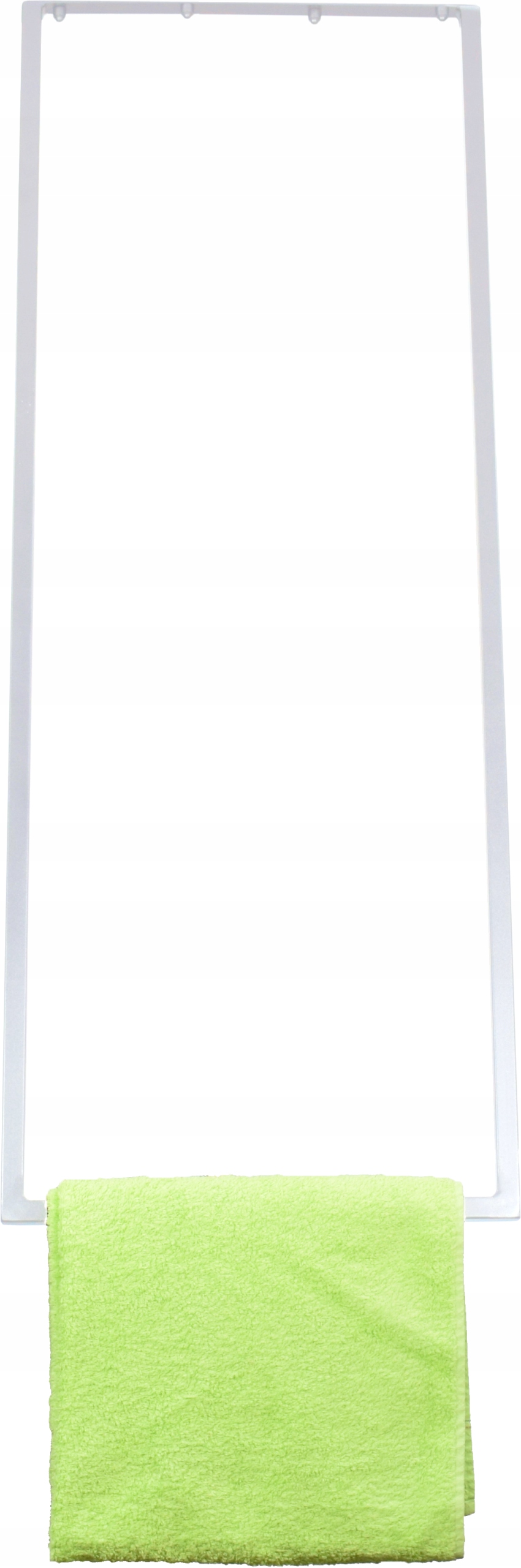Vešiak - Stropný držiak na uteráky, ZÁVESNÝ Biela 45x120