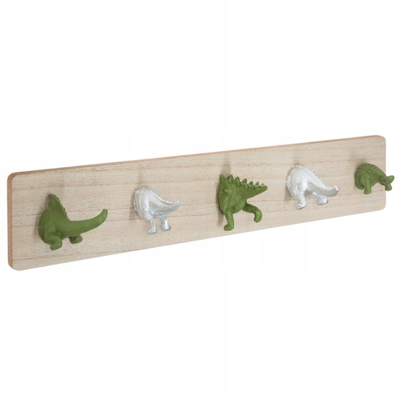 Vešiak - Detský nástenný vešiak do kúpeľne pre dinosaurov