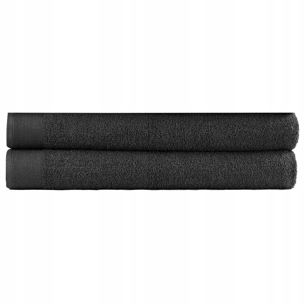 Kupelňový set doplnkov - Uteráky do sauny, 2 ks, bavlna, 450 g / m², 80x2