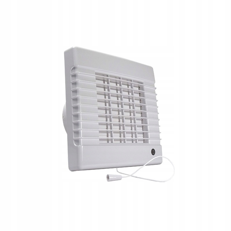 Kupelňový ventilátor - ECO 125MM ČASOVAČ VENTILÁTORA A ZÁVERA