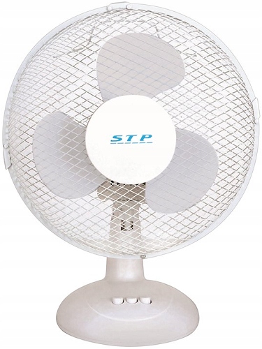 Kupelňový ventilátor - Stolový ventilátor STP FT-23 25W biely