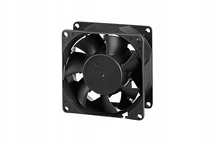 Kupelňový ventilátor - SUNON DC KULOVÝ VENTILÁTOR 24V 80x80x38mm 101m3 / h