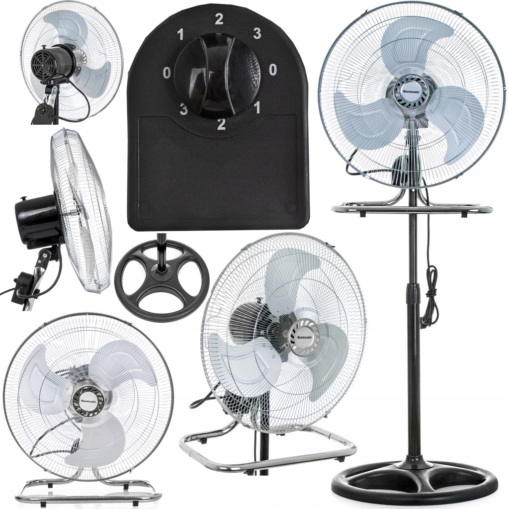 Kupelňový ventilátor - Ventilátor veterného mlyna RAVANSON 3v1 WT-7046 3 režimy