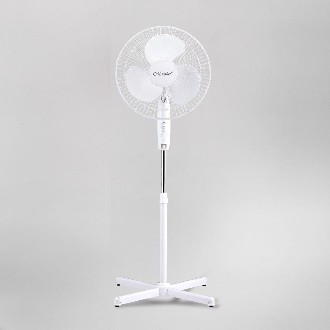 Kupelňový ventilátor - Podlahový ventilátor MAESTRO MR-900 biely