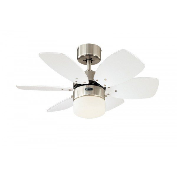 Kupelňový ventilátor - Stropný ventilátor so žiarovkou Flora Royal 78788