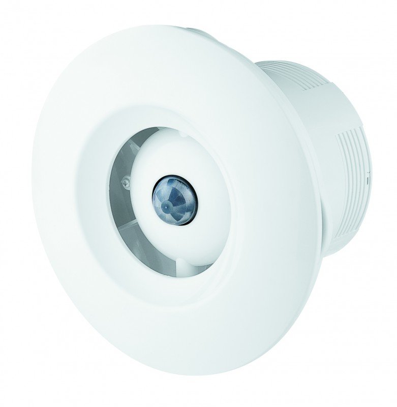 Kupelňový ventilátor - Stropný ventilátor WXO100R - snímač pohybu, AWENTA