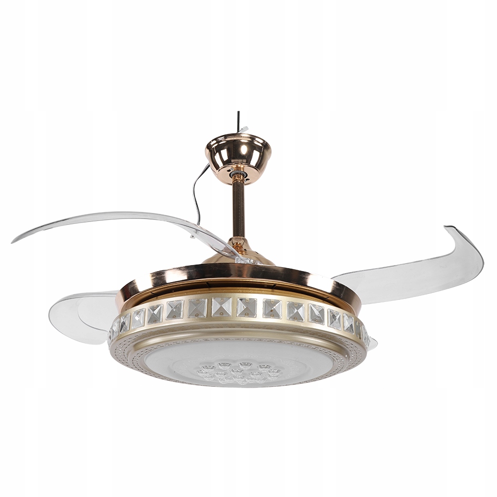 Kupelňový ventilátor - 65 W. LED STROPNÝ VETER S DIAĽKOVÝM OVLÁDANÍM