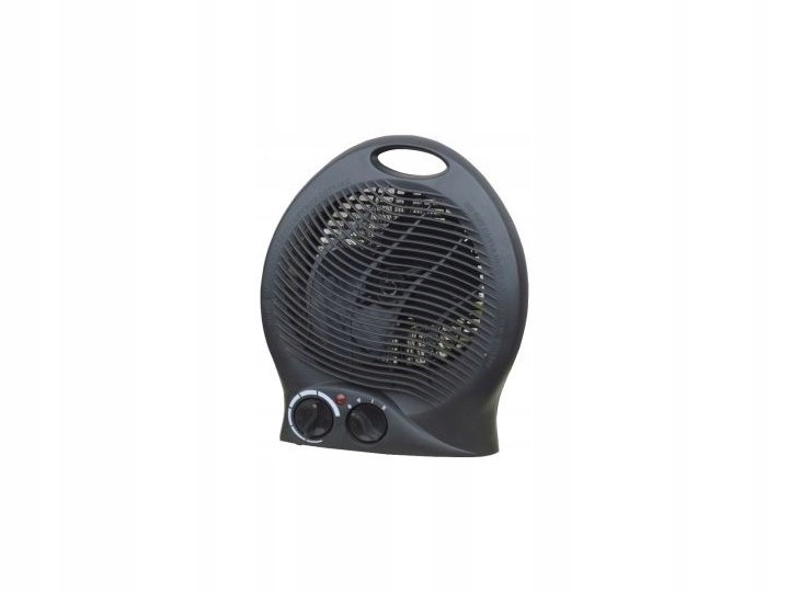 Kupelňový ventilátor - 2000 W ČIERNY VENTILÁTOR VENTILÁTOROV VO0800
