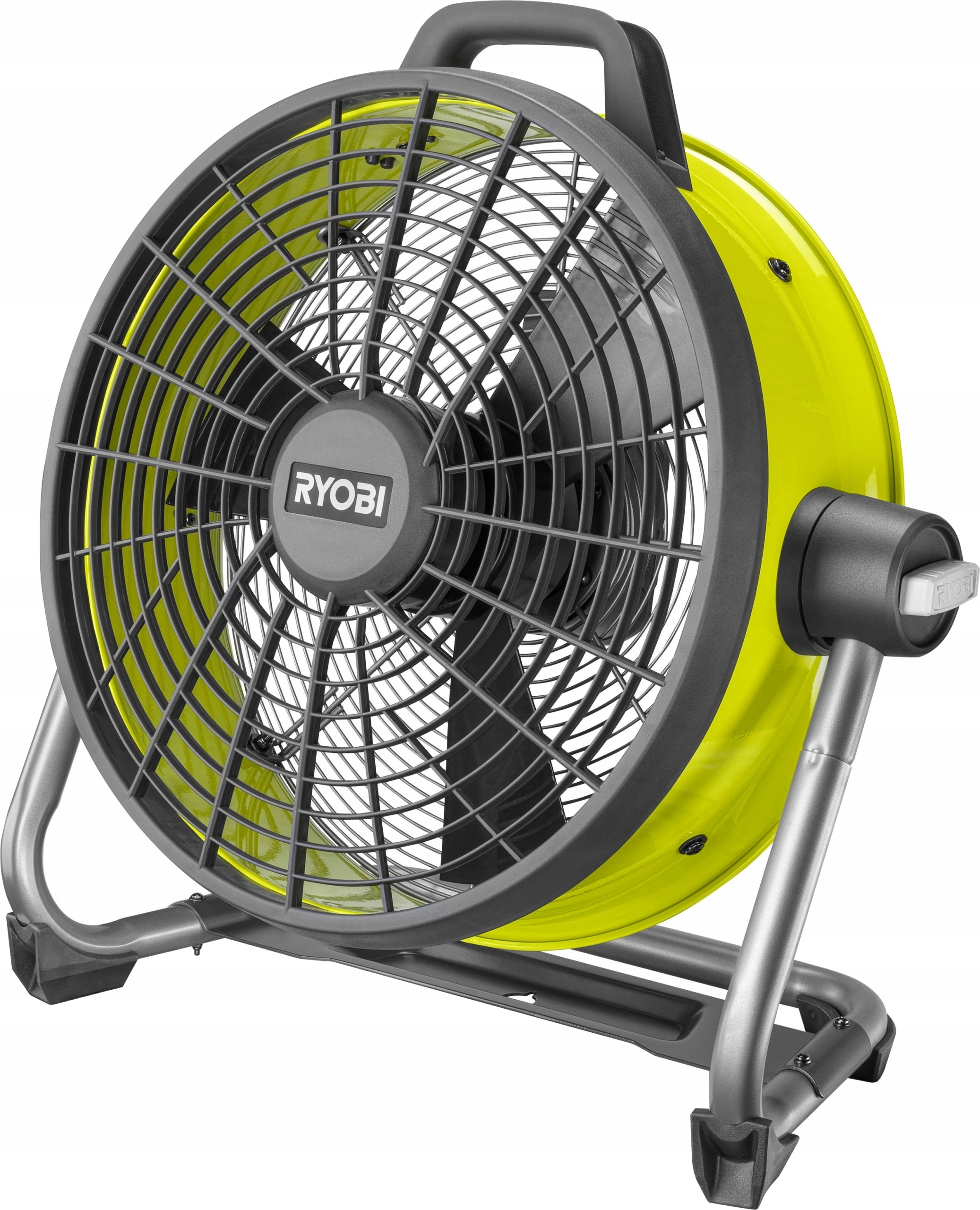 Kupelňový ventilátor - Batobný podlahový ventilátor Ryobi R18F5 18V