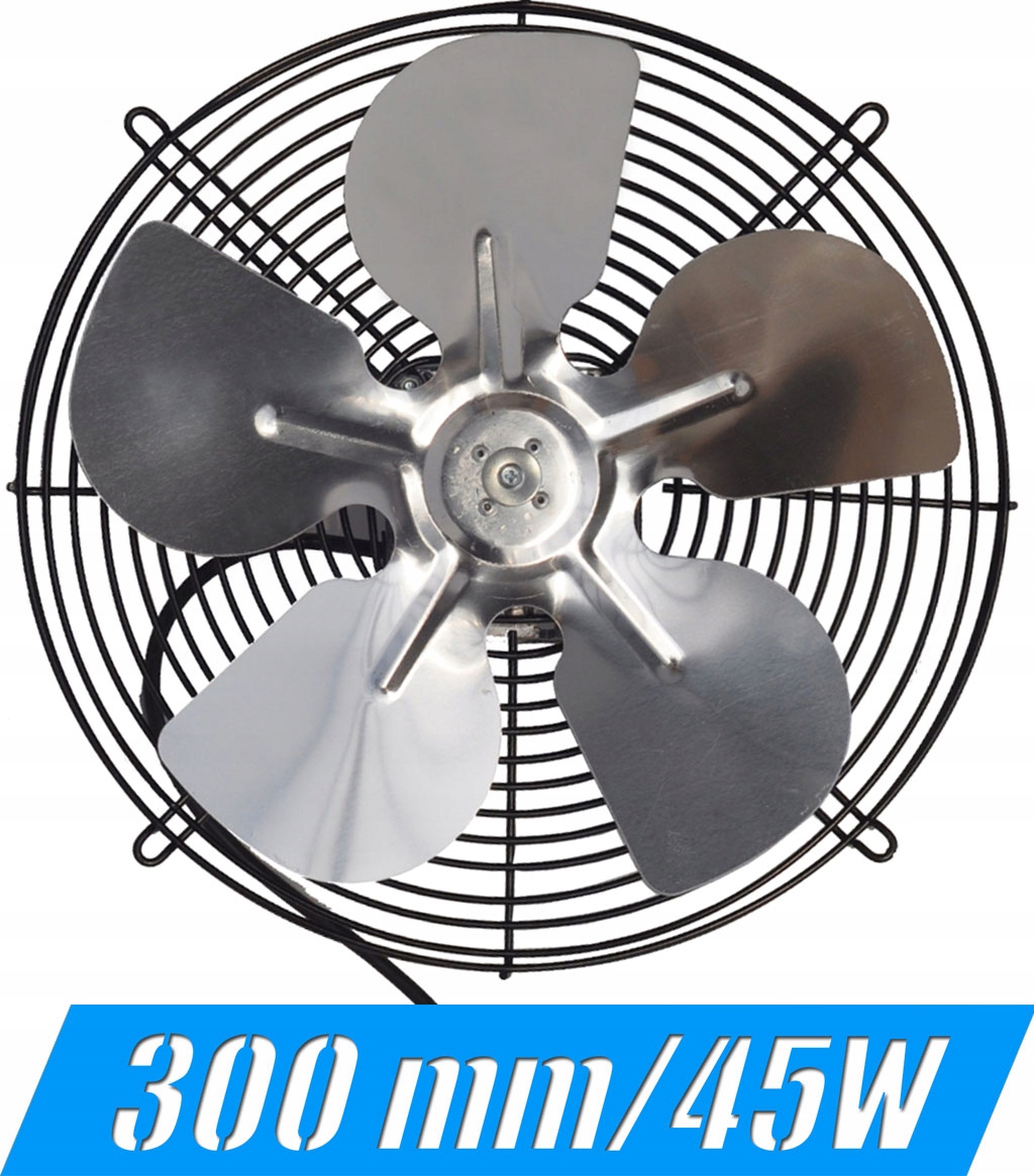 Kupelňový ventilátor - Dopravný ventilátor 300 / 45W pre dúchaciu pec