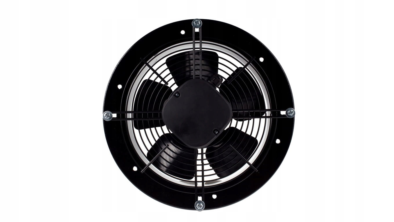 Kupelňový ventilátor - Axiálny ventilátor fi 260 1050m3 / h 80W 230V 0,4A 60