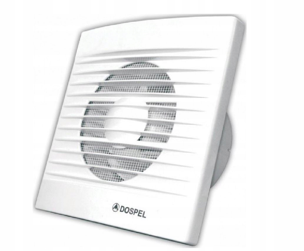 Kupelňový ventilátor - Biely kúpeľňový ventilátor Fi150 Silent 280 m3 / h