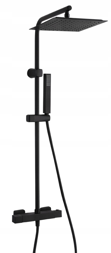 Sprchová batéria - BLACK CARO NOVÁ TERMOSTATICKÁ SPRCHOVÁ BATÉRIA