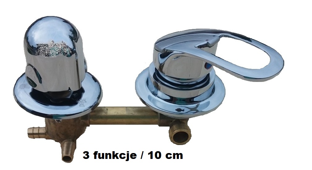 Sprchová batéria - Batéria pre hydromasážnu kabínu 10 cm 3 funkcie