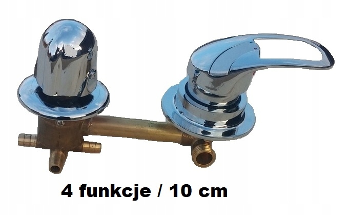 Sprchová batéria - 10 cm vírivý faucet 4 funkcie