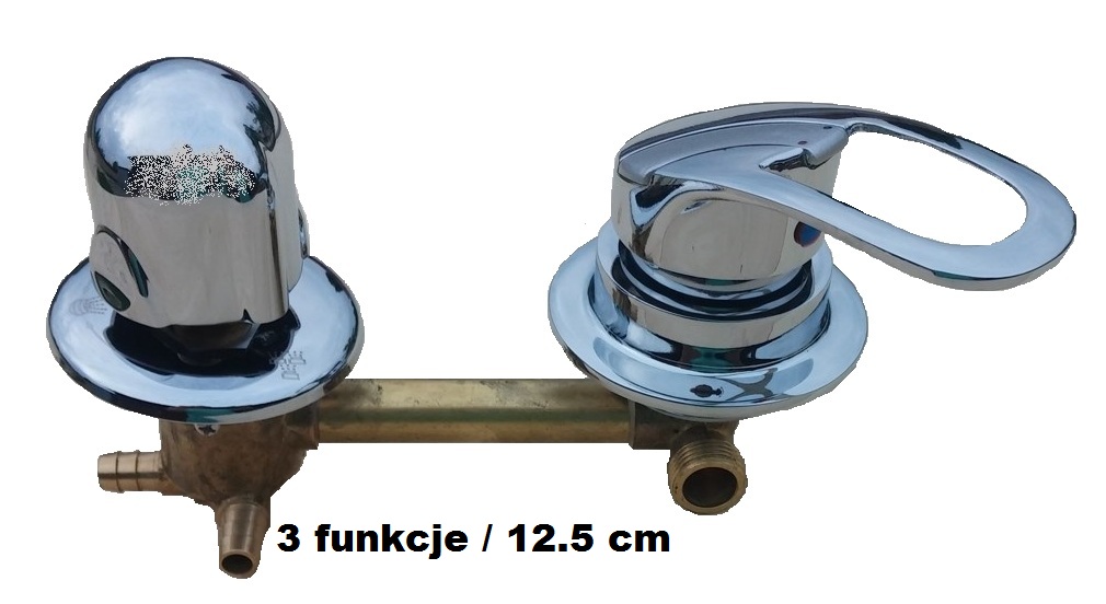 Sprchová batéria - 3-funkčná batéria pre hydromasážnu kabínu 12,5 cm