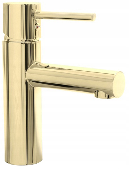 Umyvadlová batéria - Zlatý duetový reaktívny umývadlový faucet