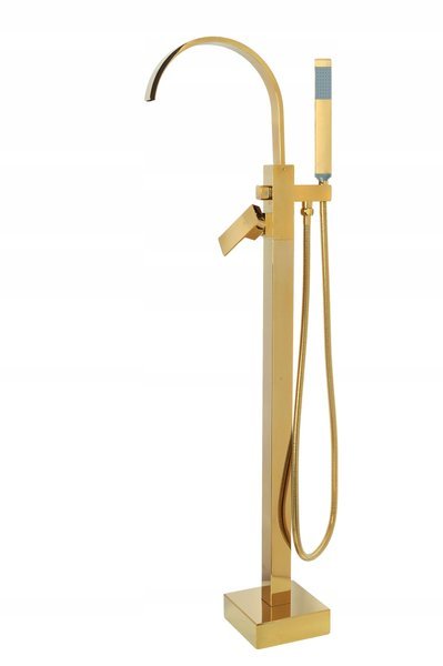 Vaňová batéria - GOLD BATH TUBE Voľne stojaci prevzdušňovač Silla