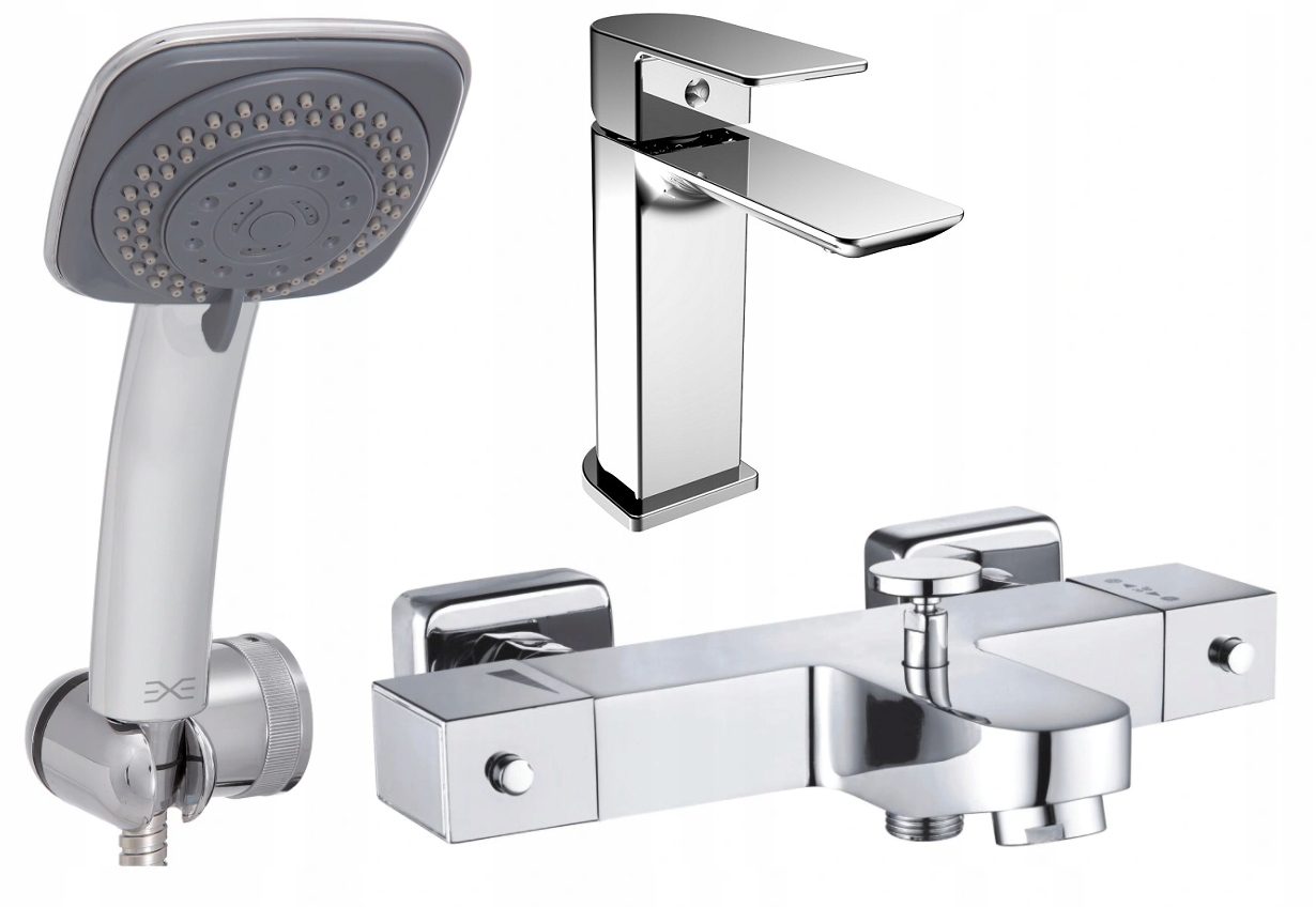 Vaňová batéria - BATHTUB AKUMULÁTOROVÝ TERMOSTAT + MISIER VANY +5 Funkcia