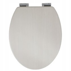 WC doska - WC sedadlo, tlmené zatváranie AWD INTERIOR biely dub