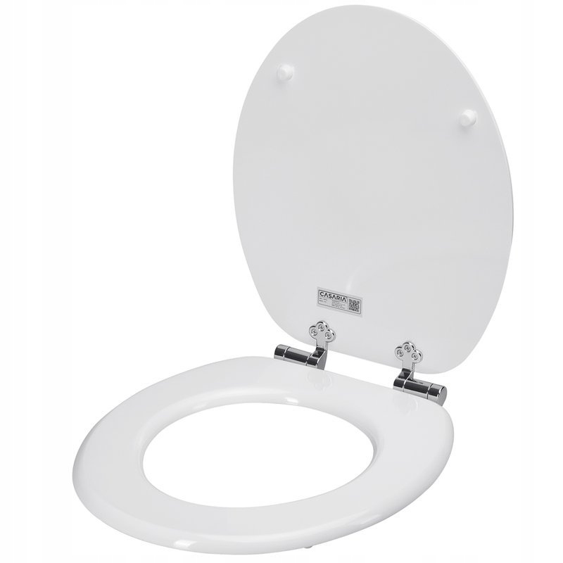 WC doska - Mäkké toalety, toalety, toalety, biele MDF
